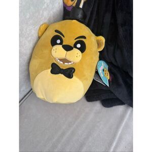 Jazwares Squishmallow Golden Freddy Five Nights GameStop Exclusive 8” New Rare